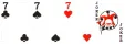 Example of Set with Printed Joker in Rummy